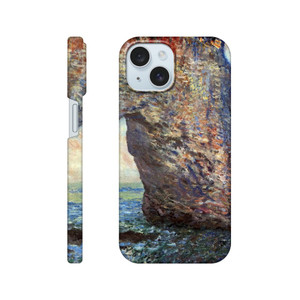 claude monet - The Mannerport near Etretat Slim case