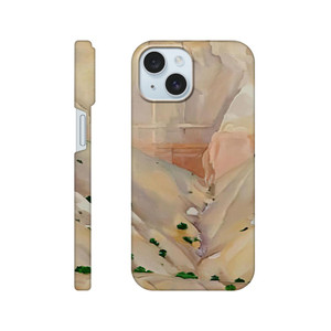 Georgia OKeeffe - Cliffs Beyond Abiquiu Dry Waterfall Slim case