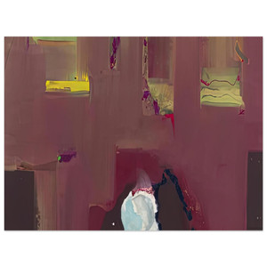Helen Frankenthaler  Yin Yang 1990 Aluminum Print