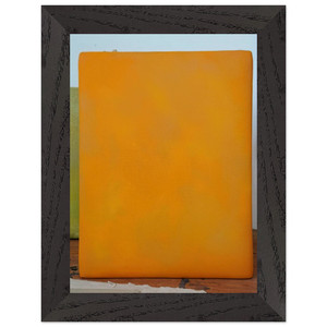 Gotthard Graubner  CALDO 2002 Premium Wooden Framed Art Print / Poster