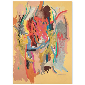 John Ferren  The Changeling  1964 Fine Art Poster / Art Print