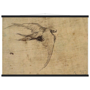 Vincent van Gogh  Swift Museum-Quality Matte Paper Poster with Hanger