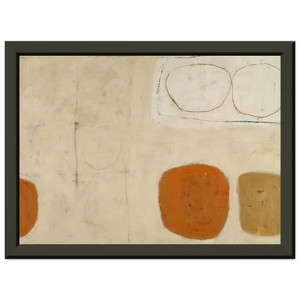 William Scott  Painting  1959 Premium Metal Framed Art Print / Poster