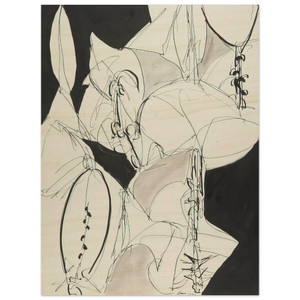 Gene Davis  Secret Garden  1981 Wood Print