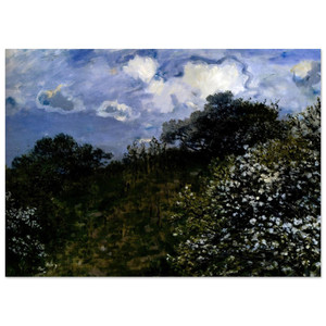 claude monet  Spring N2 Fine Art Poster / Art Print