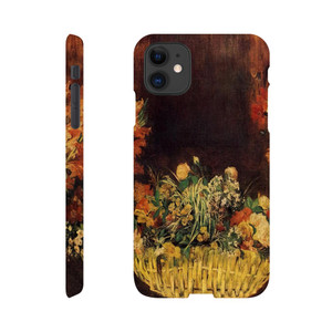 Pierre-Auguste Renoir - Vase Basket of Flowers and Fruit Slim case