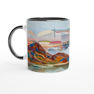 Tove Jansson - Edisviken - 1937 Ceramic Mug with Color Inside
