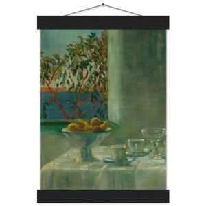 Salvador Dali Still Life Window Museum-Quality Matte Paper Poster with Hanger