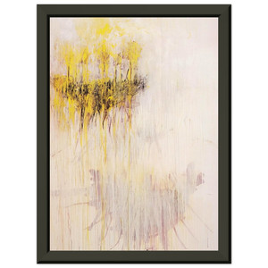 Cy Twombly  Coronation of Sesostris Premium Metal Framed Art Print / Poster