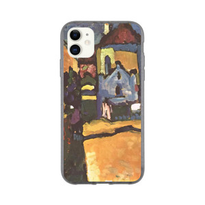 Wassily Kandinsky - GRUNGASSE IN MURNAU 1909 Bio case