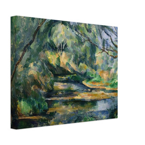 Paul Cezanne  The Brook Canvas