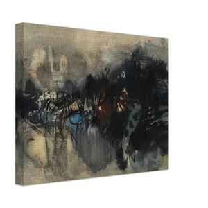 Chu teh Chun  UNTITLED 1964 N4 Canvas