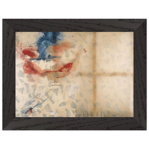 Sigmar Polke  Untitled N33 Premium Wooden Framed Art Print / Poster