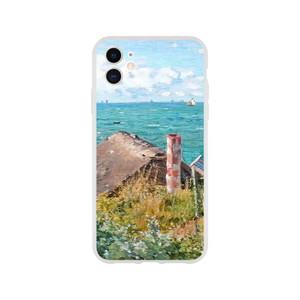 claude monet - The Cabin at Saint-Adresse Flexi case