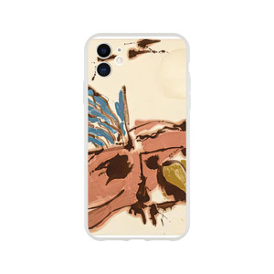 Helen Frankenthaler - Pink Bird Figure I 1961- Flexi case