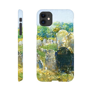 Childe Hassam - Colonial Graveyard at Lexington Slim case