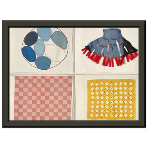 Louise Bourgeois  UNTITLED 6 N1 Premium Metal Framed Art Print / Poster