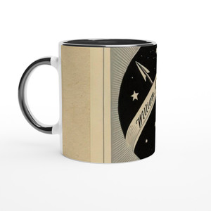 Rockwell Kent Illustration Kittredge Ceramic Mug Color Inside