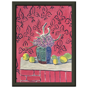 Henri Matisse STILL LIFE WITH LEMONS Premium Metal Framed Art Print / Poster