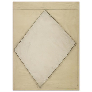 Ellsworth Kelly  Study for White Sculpture Aluminum Print