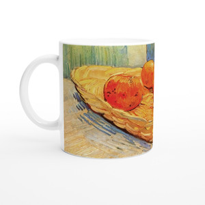 Vincent van Gogh - Still Life with Basket and Six Oranges Ceramic Mug