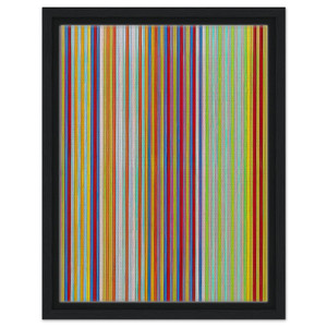 Gene Davis  Graf Zeppelin  1969 Framed Canvas