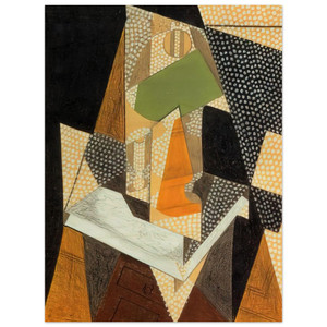 Juan Gris  LAMP 1916 Wood Print