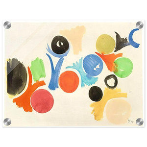 Alfred Manessier  Untitled  1957 N6 Acrylic Print