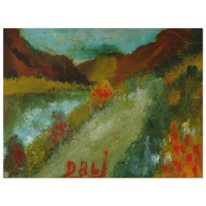 Salvador Dali  LANDSCAPE 2 N2 Aluminum Print