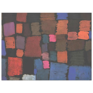 Paul Klee  COMING TO BLOOM 1934 Aluminum Print