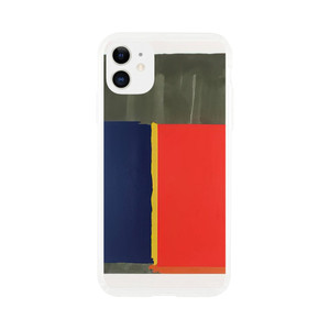 John Hoyland - Red Blue - 1969 Clear case