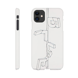 Jasper Johns - BENT BLUE 1971 Slim case