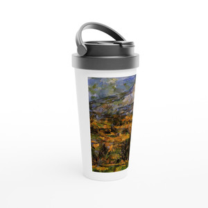 Paul Cezanne - Mont Sainte-Victoire Seen from les Lauves Travel Mug