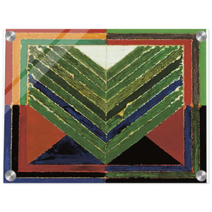 S H Raza  LArbre  Abstract Art Acrylic Print
