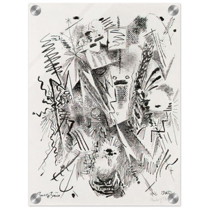 Rudolf Bauer  BANTAMA 1921 Acrylic Print