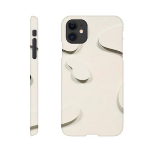 Jean Arp - Constellation with 5 White Forms and 2 Black Slim case