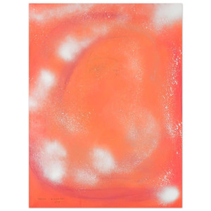 Yayoi Kusama  WOMAN IN THE WIND 1977 Aluminum Print