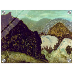 Milton Avery  Vermont Hills  1936 Acrylic Print