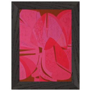 Pedro Coronel  Untitled N28 Premium Wooden Framed Art Print / Poster