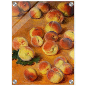 claude monet  Peaches N1 Acrylic Print