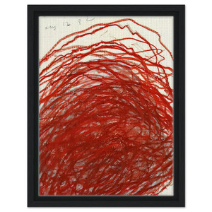 Cy Twombly  Suma Framed Canvas