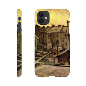 Vincent van Gogh - Backyards of Old Houses in Antwerp in the Snow Slim case
