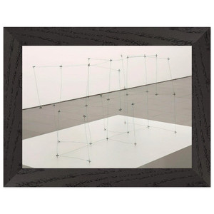 Gego Reticularea 1971 Premium Wooden Framed Art Print / Poster