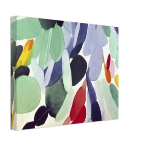 Alice Baber  Seven Green Leagues Canvas