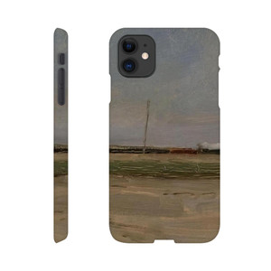 Piet Mondrian Polder Landscape Train and Windmill Slim case