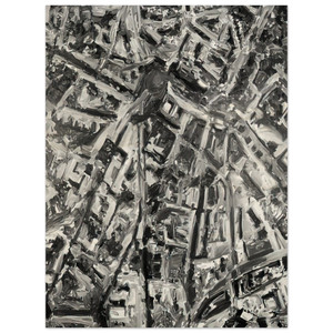Gerhard Richter  TOWNSCAPE PL 1970 Wood Print