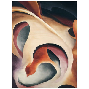 Georgia OKeeffe  Leaf Motif 2 Wood Print