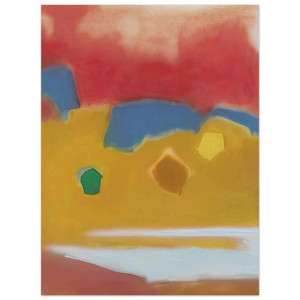 Esteban Vicente  ZARZUELA 1982 Aluminum Print