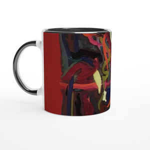 John Ferren - Untitled - 1963 N9 Ceramic Mug with Color Inside