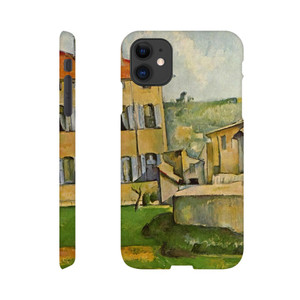 Paul Cezanne - House and Farm at Jas de Bouffan Slim case